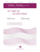 In Time of Silver Rain SATB choral sheet music cover